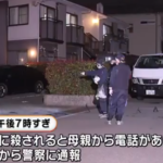【大阪】母親「息子に殺される」駆けつけた警官が息子を射殺