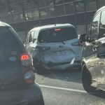 【京葉道路】車２台でふざけた運転をして事故ったドラレコ動画が公開される