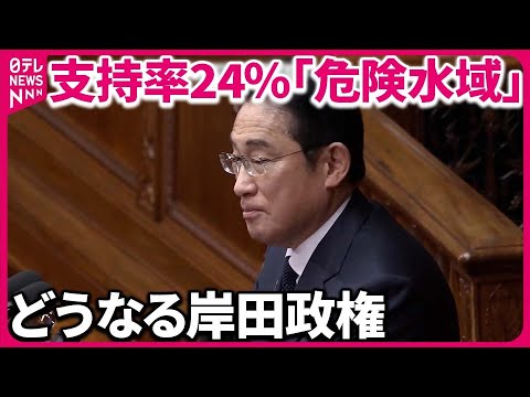 岸田首相「悪いことしていないのに…」過去最低支持率にコメント