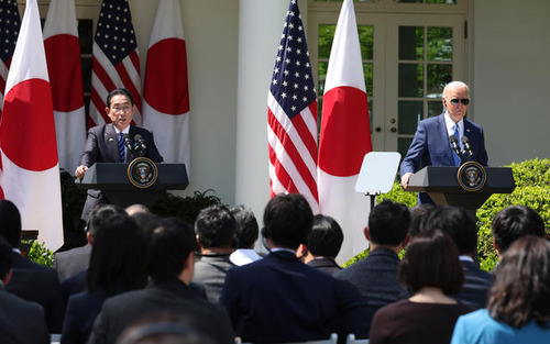 【外交の岸田（笑）】岸田総理　バイデン大統領との共同記者会見でアメリカと中国を間違える「同盟国である中国」