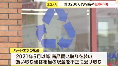 【逃亡中】ハードオフの店長　内部監査中に３２００万円の在庫と共に行方不明にｗｗｗｗｗｗｗｗｗｗｗｗｗｗｗ