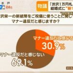 マナー講師「渋沢栄一の１万円札を祝儀に使うのはマナー違反です」テレビで言い出し渋沢栄一１万円札　終わる