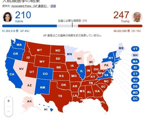 【アメリカ大統領選挙】ニューヨークタイムズ「トランプ氏勝利の可能性90％」