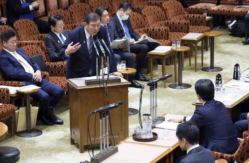 石破政権「どれだけ反対されても外国人への生活保護を絶対に続けていきます！！！」国会で強い決意を表明