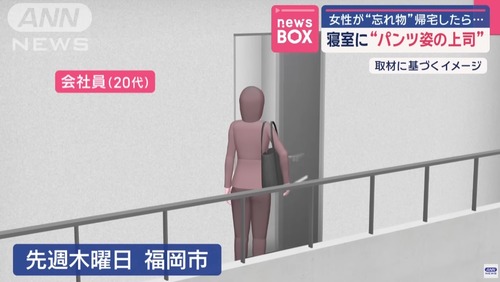出勤途中の女性「忘れ物したから戻らなきゃ・・・！」